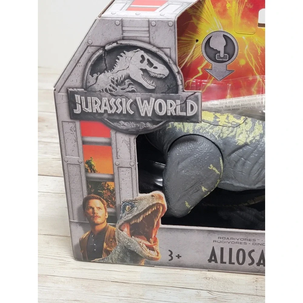 Jurassic‎ World Dinosaur Roarivores Allosaurus Electronic Roar Growls Sound VID